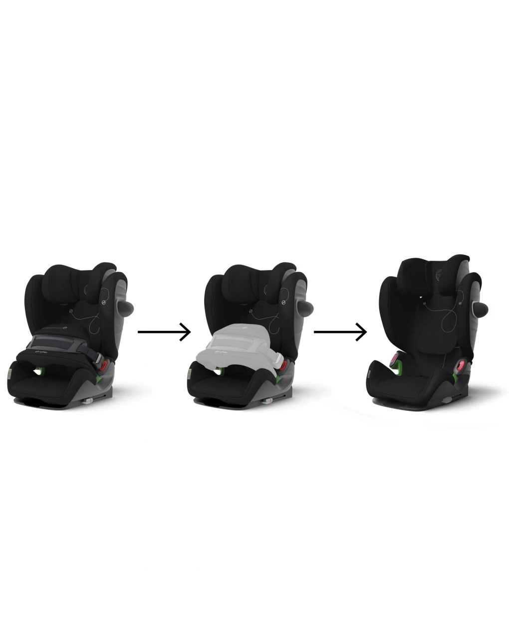 Seggiolino Auto Pallas G I-size Moon Black 76-150 Cm - Cybex 6 Seggiolino Auto Pallas G I-size Moon Black 76-150 Cm - Cybex - immagine 6