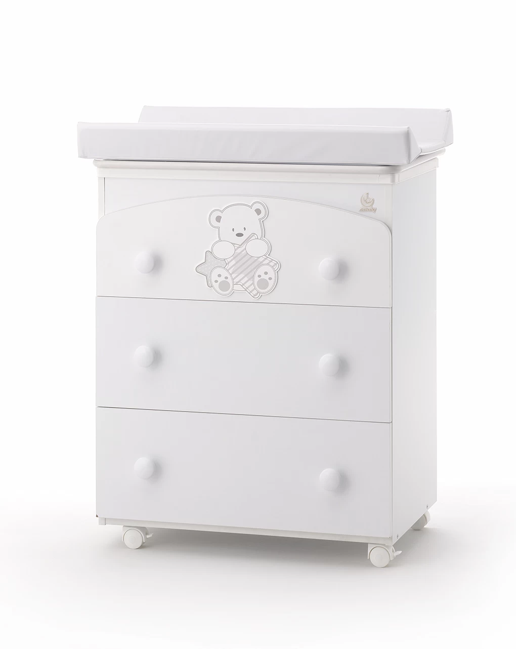 Bagnetto Cassettiera My Teddy Tortora 1 Bagnetto Cassettiera My Teddy Tortora