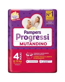 Progressi Mutandino Taglia 4 Maxi X19 - Pampers