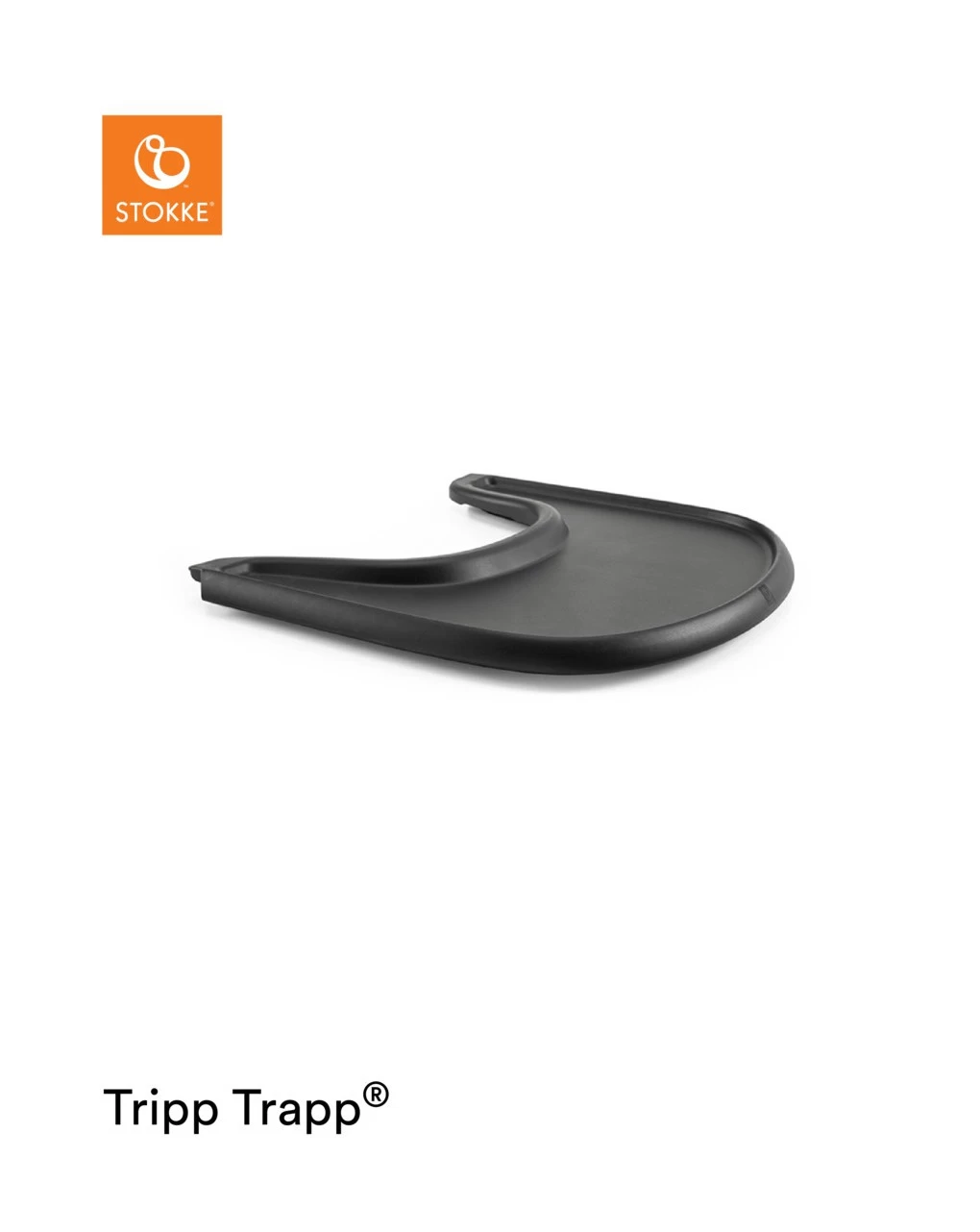 Stokke® Tray - Black 1 Stokke® Tray - Black