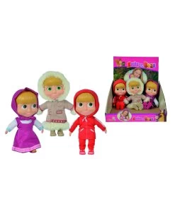 Masha &amp; Orso - Bambola Masha Inverno Cm.23 3 Asst In Display -Negozio Di Prodotti Per Bambini b4c7d8f6 xz 000000000000662584 03