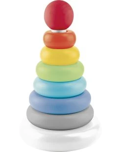Wood'n Play - Piramide Anelli Arcobaleno
