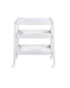 Mobile Fasciatoio Con Materasso E Cuscinetto In Spugna Bianco - Picci