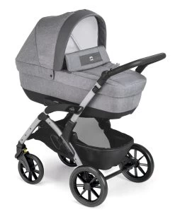 Trio Dinamico Smart Melange Grigio Con Ruote Piene - Cam