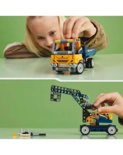 Camion Ribaltabile Set 2 In 1 Con Camioncino Ed Escavatore Giocattolo - Lego Technic -Negozio Di Prodotti Per Bambini bdcef52e xz 1303679 2