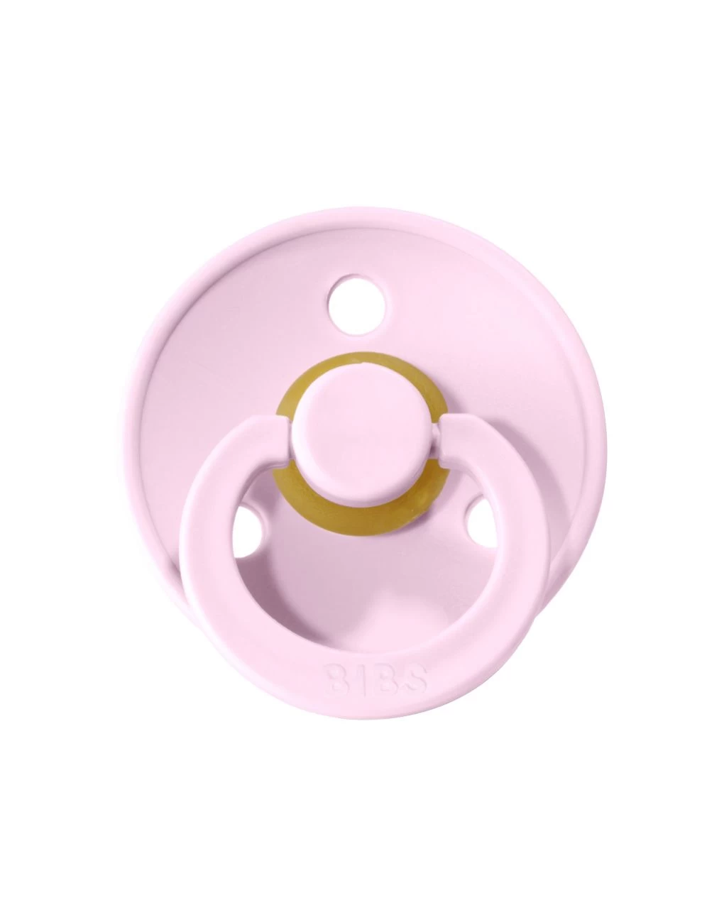 Set 2 Ciucci Tettarella Tonda In Gomma Naturale 0/6 Mesi - Colore Baby Pink E Baby Pink - Bibs 3 Set 2 Ciucci Tettarella Tonda In Gomma Naturale 0/6 Mesi - Colore Baby Pink E Baby Pink - Bibs - immagine 3