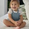 Completo Salopette E T-shirt Bimba