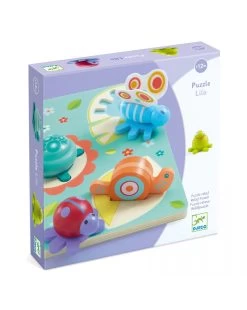 Puzzle Lilo A Incastro - 5 Pezzi In Legno - Djeco