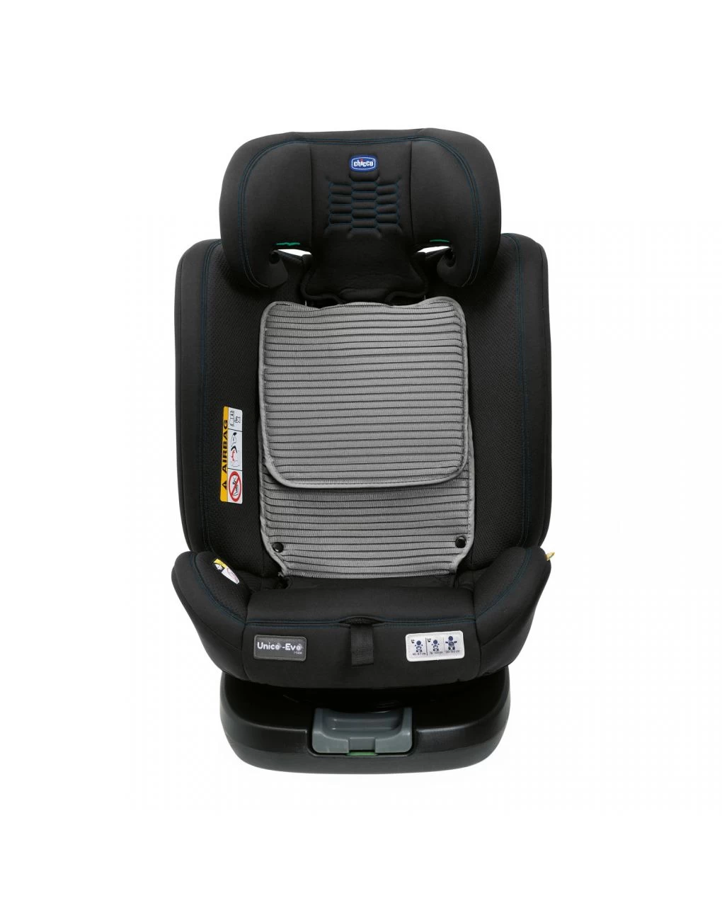 Seggiolino Auto Unico Evo I-size Air Black 40-150 Cm - Chicco 16 Seggiolino Auto Unico Evo I-size Air Black 40-150 Cm - Chicco - immagine 16