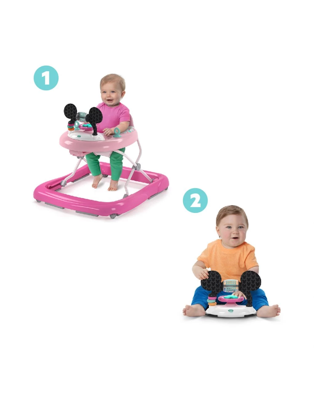 Minnie Mouse Tiny Trek™ Walker, Forever Besties™, 2-in-1 Walker 2 Minnie Mouse Tiny Trek™ Walker, Forever Besties™, 2-in-1 Walker - immagine 2