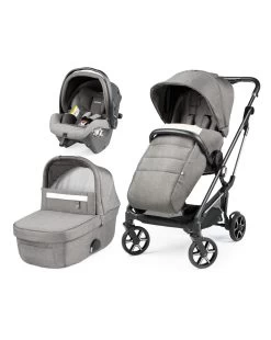 Trio Vivace Slk City Grey Con Culla Grande - Peg Perego