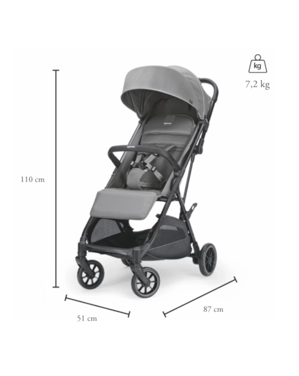 Passeggino Now Colore Splash Blue 11 Passeggino Now Colore Splash Blue - immagine 11