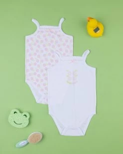 Pack 2 Body Neonata A Costine Oeko-tex