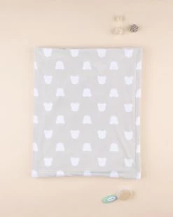 Coperta Letto Pile Unisex Gray