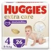 Pannolini Huggies Extra Care Mutandina Tg. 4 (9-14 Kg) - Formato Da 26 Pannolini