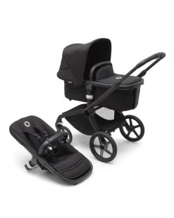Passeggino Fox 5 Completo (navicella + Seduta) Black/midnight Black - Bugaboo