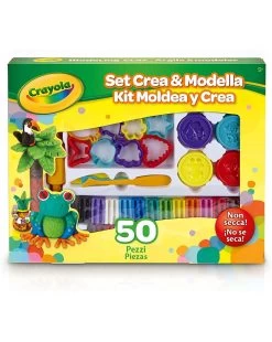 Crayola - Set Crea &amp; Modella 50 Pz
