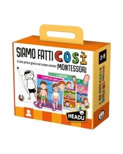 Siamo Fatti Così Montessori. Scopri Come Siamo Fatti! 3/5 Anni - Headu