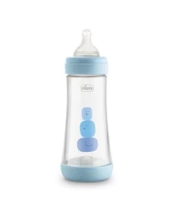 Biberon Perfect 5 Azzurro 300ml Chicco - Flusso Veloce
