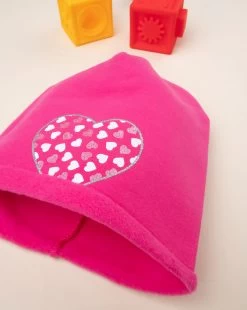Berretto Bimba Rosa "cuore" 6 Berretto Bimba Rosa "cuore" -Negozio Di Prodotti Per Bambini d288a408 xz 1325017 2