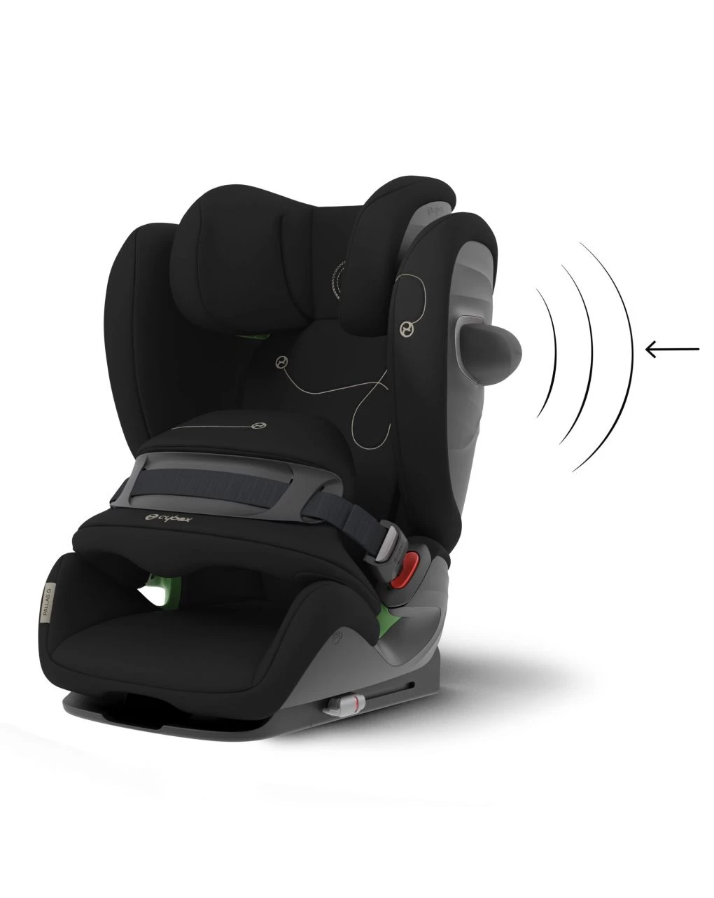 Seggiolino Auto Pallas G I-size Moon Black 76-150 Cm - Cybex 8 Seggiolino Auto Pallas G I-size Moon Black 76-150 Cm - Cybex - immagine 8