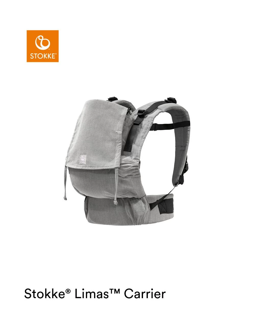 Marsupio limas™ Carrier Flex Grey Tweet - Stokke® 1 Marsupio limas™ Carrier Flex Grey Tweet - Stokke®