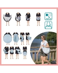 Babymoov Aquani Box Giochi &amp; Piscina Anti-uv Spf 50+ Marinière -Negozio Di Prodotti Per Bambini d5711419 3661276175648 5