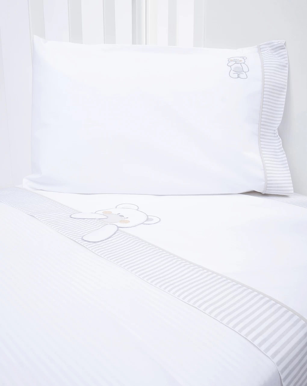 Set Letto 3 Pezzi Giordani "orsetto" 2 Set Letto 3 Pezzi Giordani "orsetto" - immagine 2