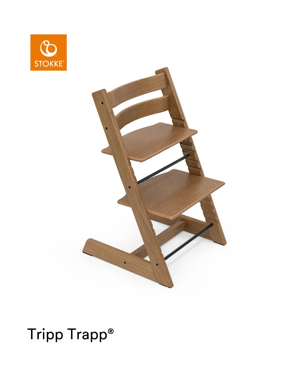 Tripp Trapp® Rovere Marrone.un Iconico Pezzo Di Natura 1 Tripp Trapp® Rovere Marrone.un Iconico Pezzo Di Natura