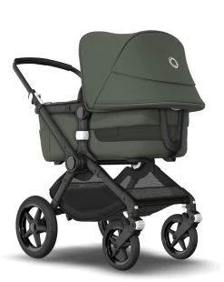 Bugaboo Fox 3 Navicella E Passeggino Telaio Black, Tessuti E Cappottina Forest Green -Negozio Di Prodotti Per Bambini dc1df558 xz 000000000000689089 02
