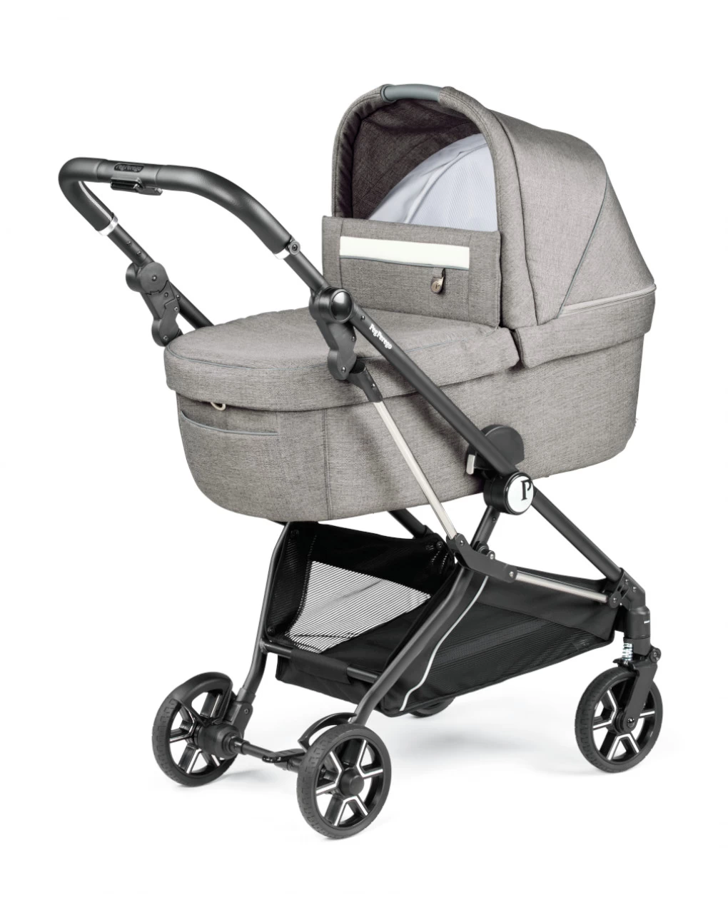 Trio Vivace Slk City Grey Con Culla Grande - Peg Perego 8 Trio Vivace Slk City Grey Con Culla Grande - Peg Perego - immagine 8