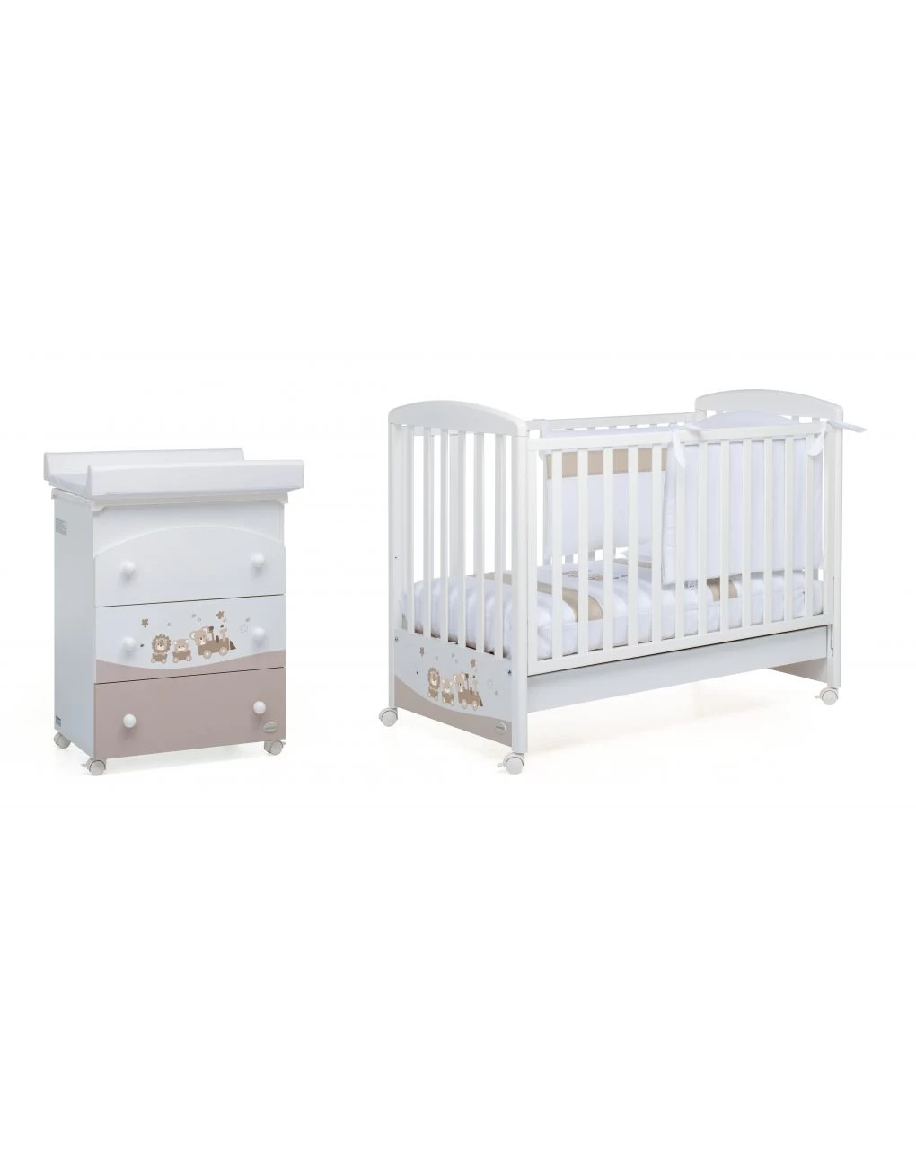 Set Lettino + Bagnetto + Piumone Happytour - Foppapedretti 2 Set Lettino + Bagnetto + Piumone Happytour - Foppapedretti - immagine 2