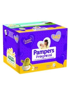 Pampers - Pannolini Progressi Pentapack Tg. 2 (140 Pz)