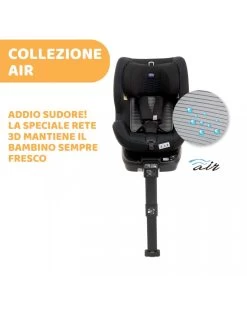 Seggiolino Auto Seat3 Fit I-size Black Air 40-125 Cm - Chicco -Negozio Di Prodotti Per Bambini e3c55ac1 xz 000000000000693506 04
