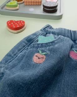 Shorts Chambray Bimba "fruit" -Negozio Di Prodotti Per Bambini e894c6da xz 1288984 4