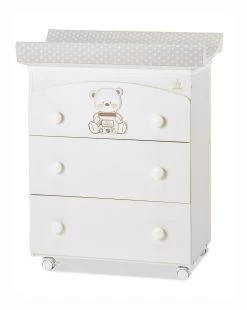 Bagnetto Cassettiera Mon Amour Bianco