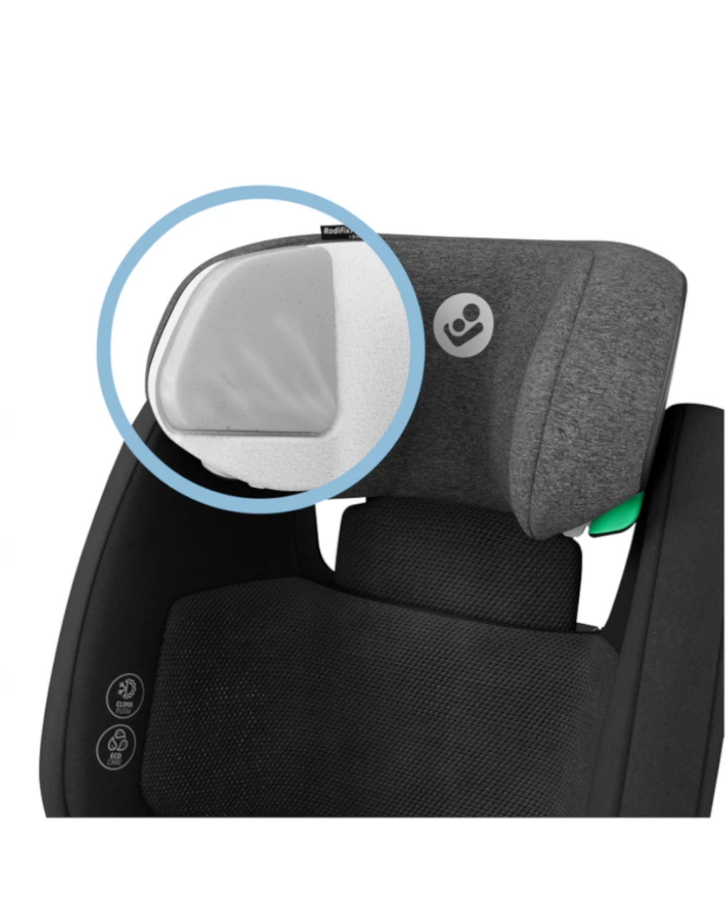 Seggiolino Auto Rodifix Pro I-size Authentic Black 100-150 Cm - Maxi-cosi 5 Seggiolino Auto Rodifix Pro I-size Authentic Black 100-150 Cm - Maxi-cosi - immagine 5