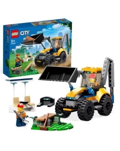 Scavatrice Per Costruzioni - Escavatore Giocattolo Con Minifigure - Lego City