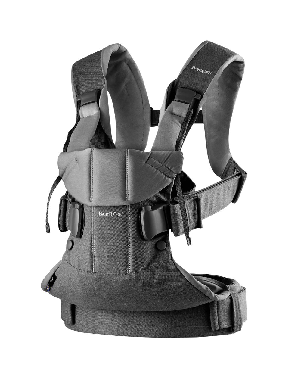 Marsupio Baby Carrier One Denim Grey/dark Grey 1 Marsupio Baby Carrier One Denim Grey/dark Grey