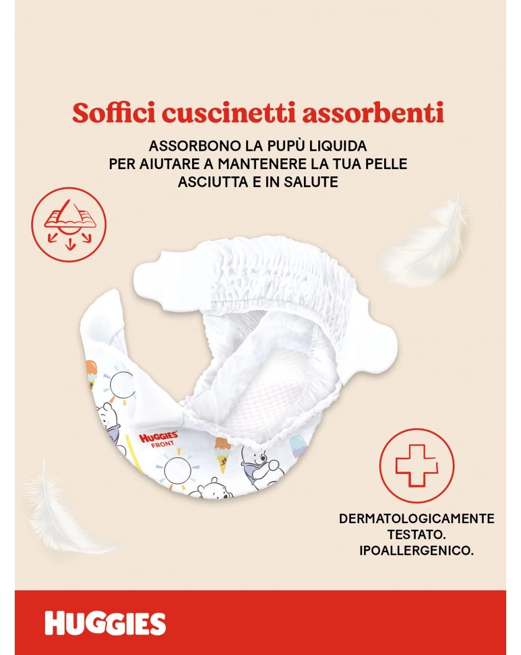 Huggies Extra Care Bebè Grande Tg2 - 40 Pannolini 3 Huggies Extra Care Bebè Grande Tg2 - 40 Pannolini - immagine 3