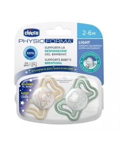 Succhietto Physio Light Lumi Sil 2-6m 2 Pezzi - Chicco -Negozio Di Prodotti Per Bambini f6e8adba xz 1300237 2