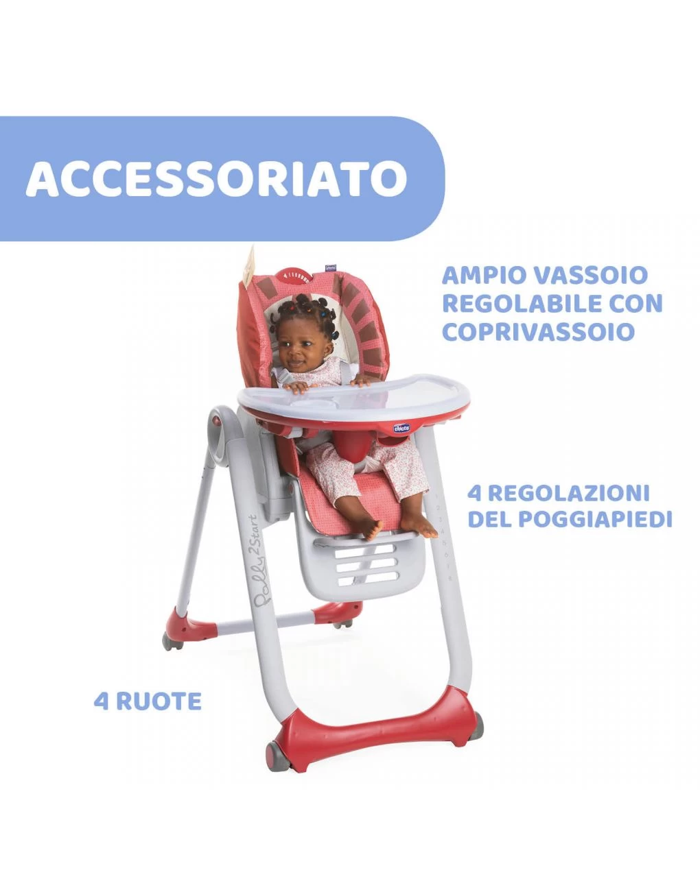 Seggiolone Chicco Polly2start Lion 4 Seggiolone Chicco Polly2start Lion - immagine 4