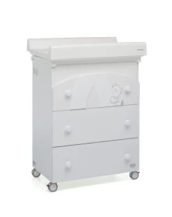 Bagnetto Cassettiera Giocoso Bianco