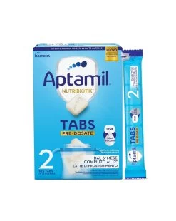 Nutribiotik Tabs 2 Pre-dosate - Latte Di Proseguimento In Tabs 6-12 Mesi - 21 Bustine (105 Tabs) - Aptamil